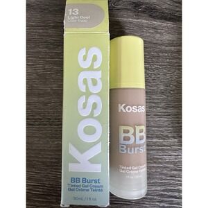 Kosas BB Burst Tinted Gel Cream - 13 LIGHT COOL - Full Size NEW OPENED